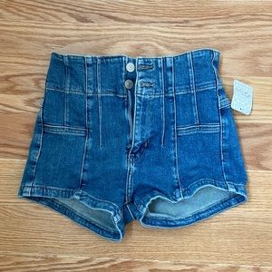 Free People jean shorts